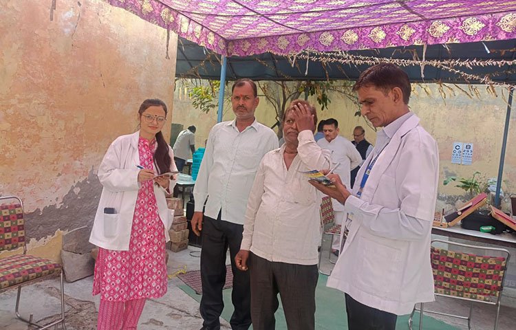 Sight First: Free Eye Screening & Cataract Surgery Camp by New G9 Jansewa Foundation
